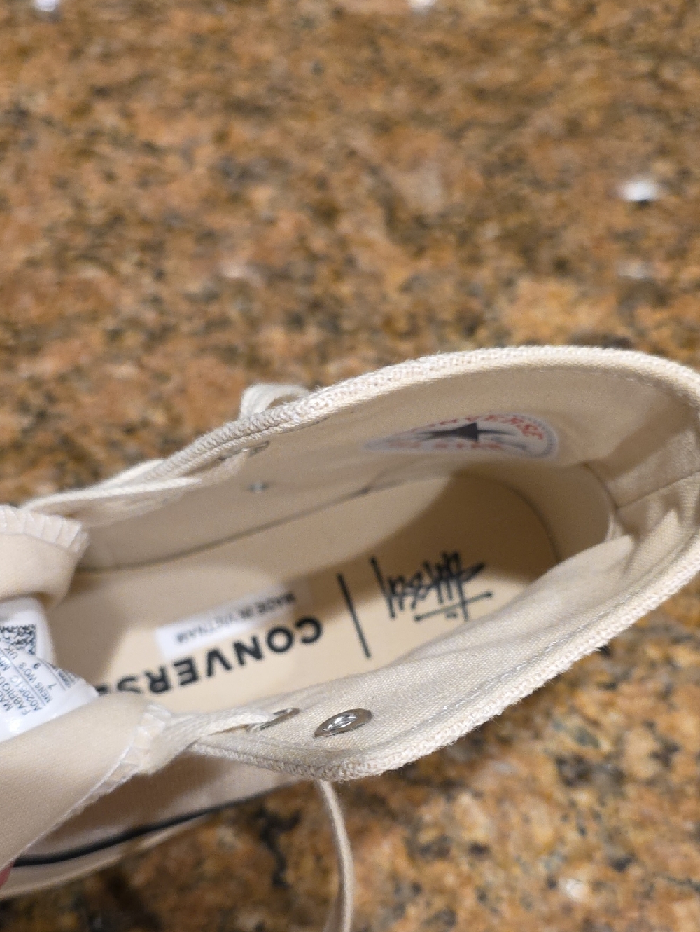 Converse X Stussy All Star 70 Hi With Pearls - SZ M7/W9 - Picture 11 of 12